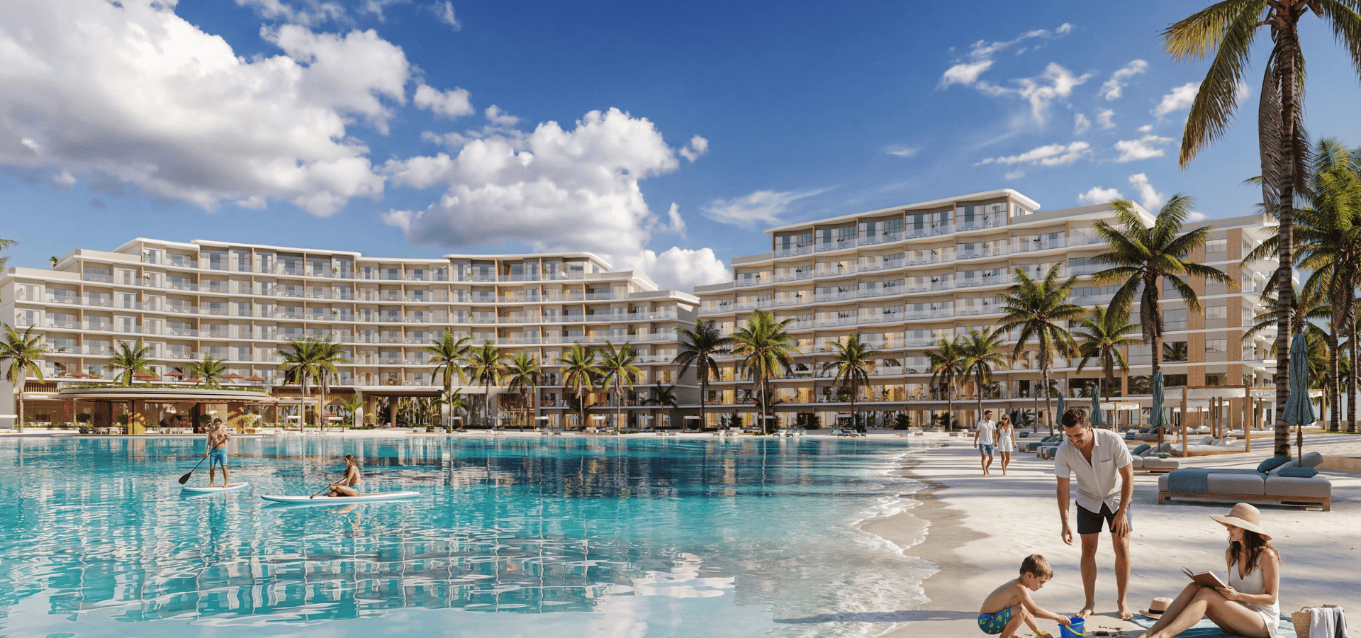  Proyecto con Playa Artificial en Cap Cana 